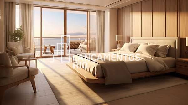 Apartamento na Planta no Rio de Janeiro com Vista para o Mar